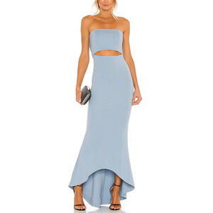 Nbd June Blue Rayon Gown Size S